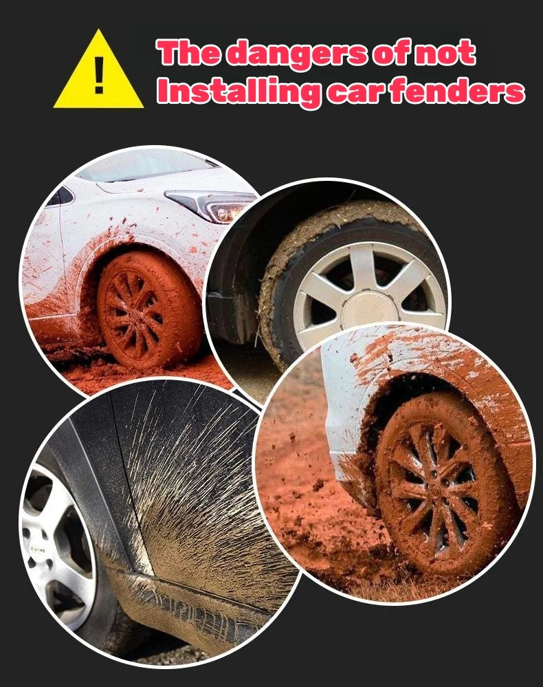 Homokfúvás elleni sárvédők hatékonyan védik autója fényezését (4 darab)