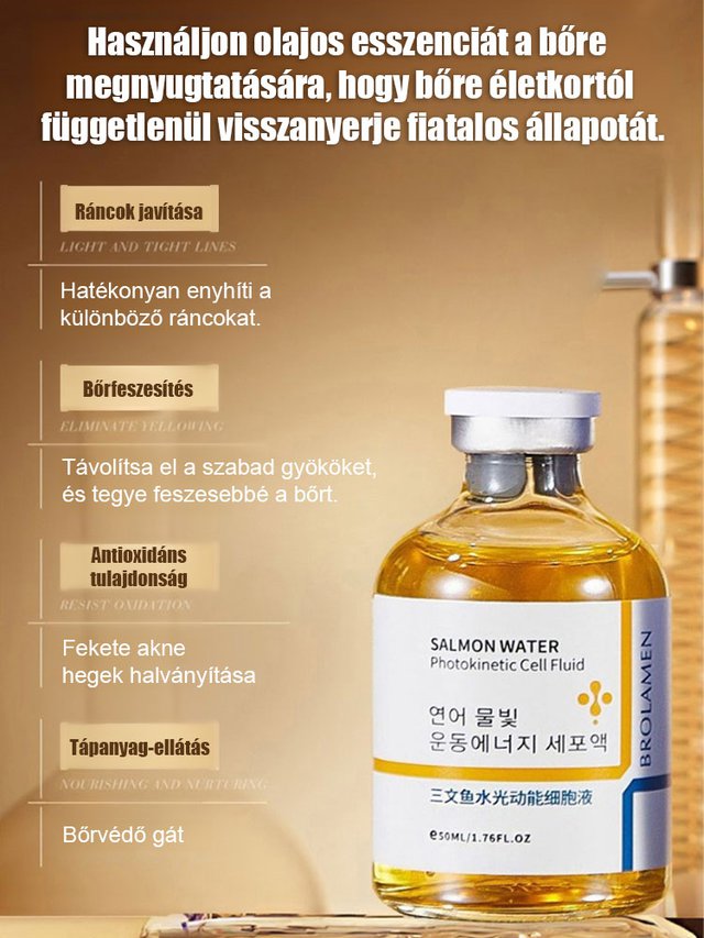 Lazac vízfény ránctalanító szérum -Egy érintéssel eltávolíthatja a ráncokat