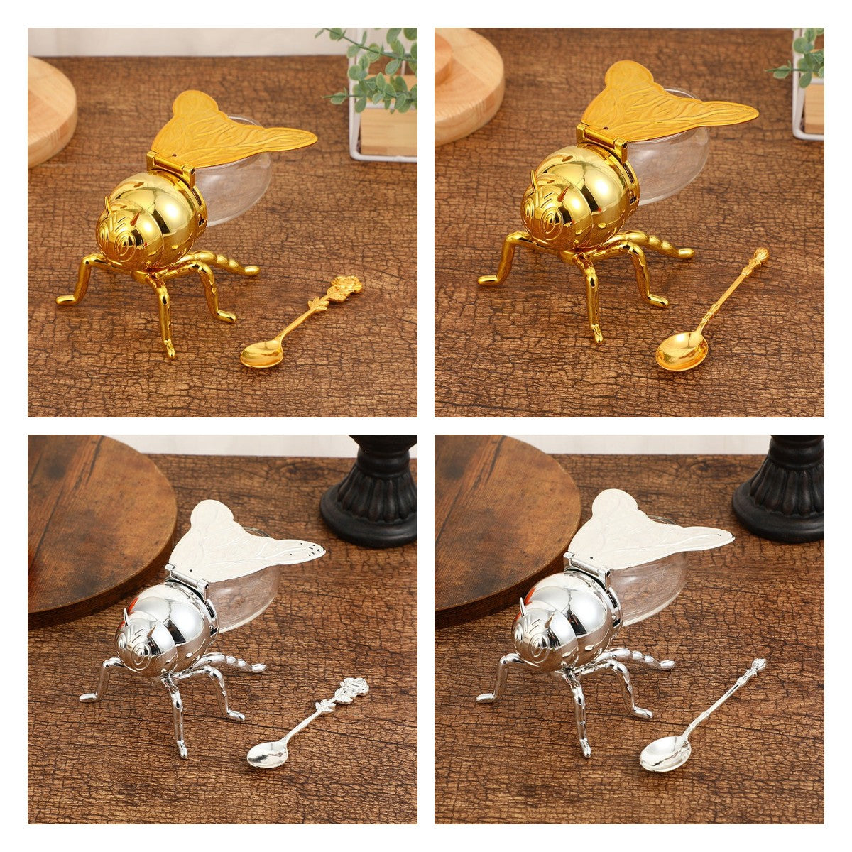 đŻKreatĂv retro mĂ©zes tĂ©gely mĂ©h alakĂș