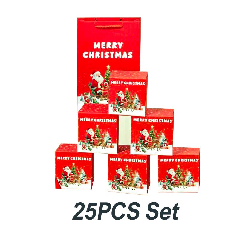 🎅 Egyedi összecsukható karácsonyi ajándékdoboz🎄✨