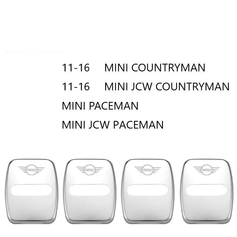 Forró Akció ✨50% Kedvezmény ✨Rozsdamentes Acél Korróziógátló Autó Ajtózár Védőburkolat 🔥4 db 🔥