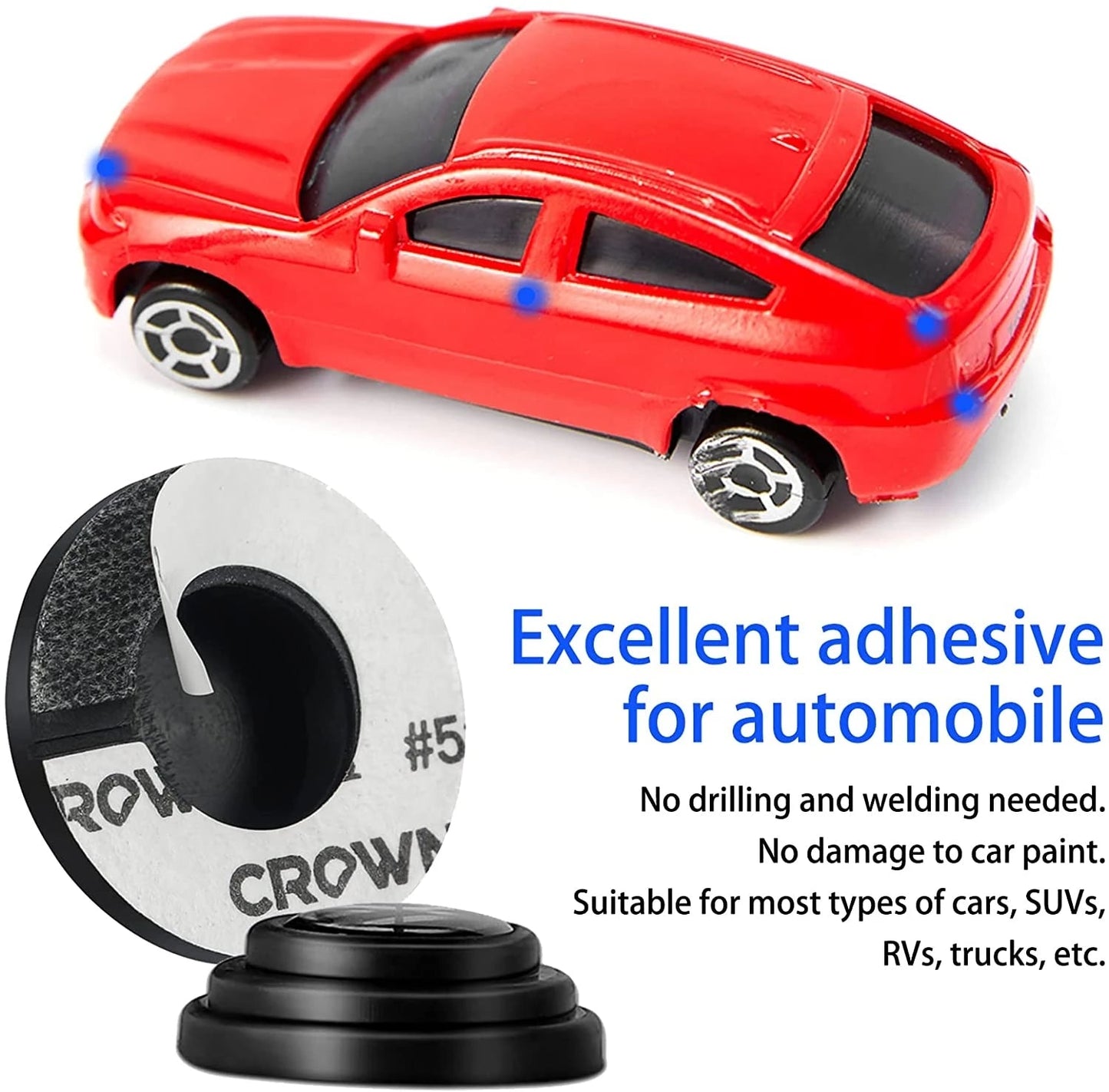 Dupla sínű, nagy rugalmasságú autóajtópárna ✨20 db✨