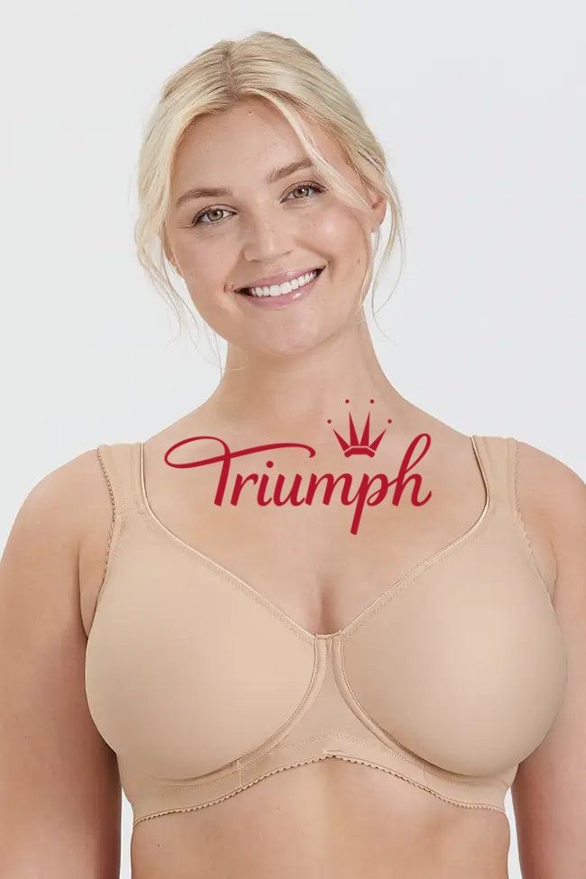 Triumph - (3 db-os) Egyszerű, teljes kosaras push-up melltartó