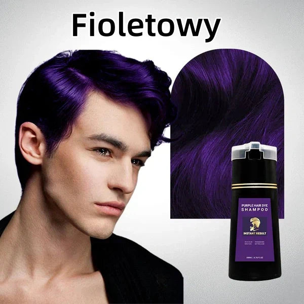 Azonnali színező hatású hajsampon - Szakáll és haj