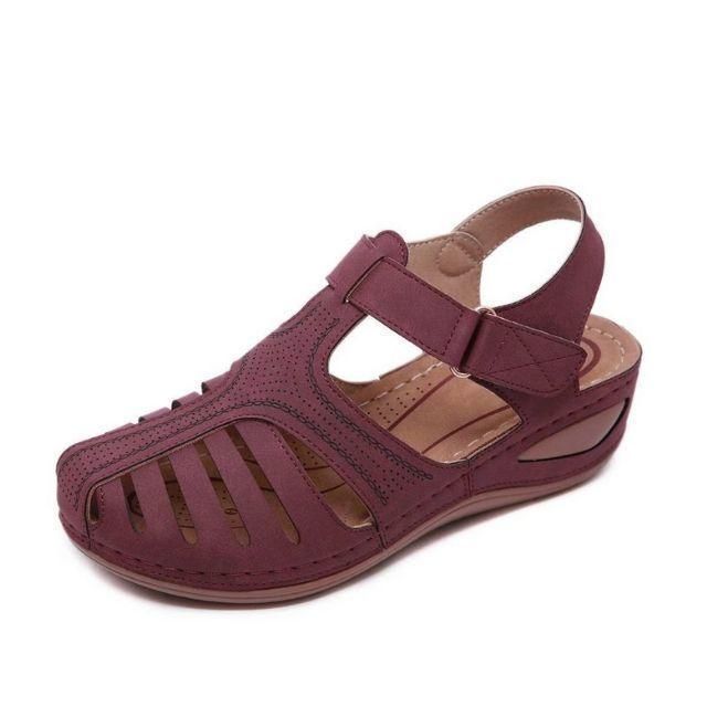 👡Prémium könnyű bőr szandál – Ortopédikus, kényelmes, stílusos✨🎁