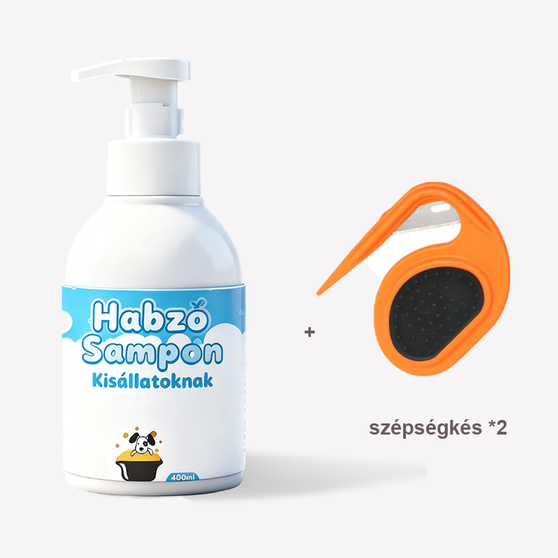 🐱 Gyengéd, Növényi Alapú Dezodoráló Hab Háziállatoknak