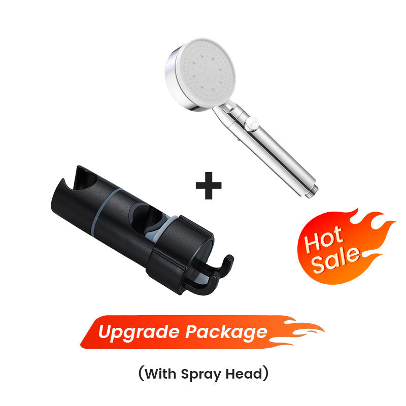 🔥A legkönnyebben használható🔥Szerszám nélkül felszerelhető zuhanyrúd és zuhanyfej.