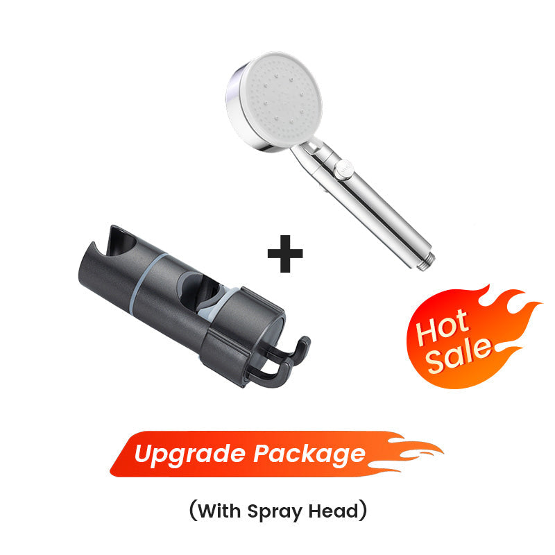 🔥A legkönnyebben használható🔥Szerszám nélkül felszerelhető zuhanyrúd és zuhanyfej.