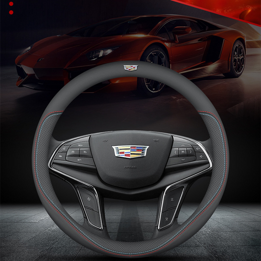 Prémium nappabőr kormánykerék-huzat – Luxus kényelem, lélegző konstrukció és egész éves tartósság