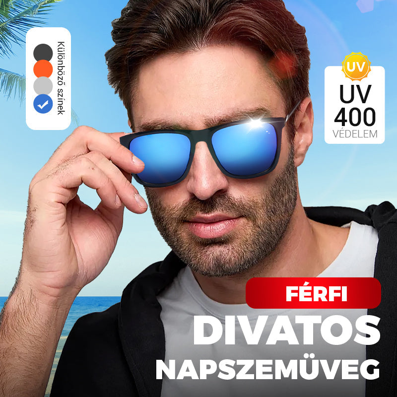 👓 Férfi Divatos Könnyű Napszemüveg