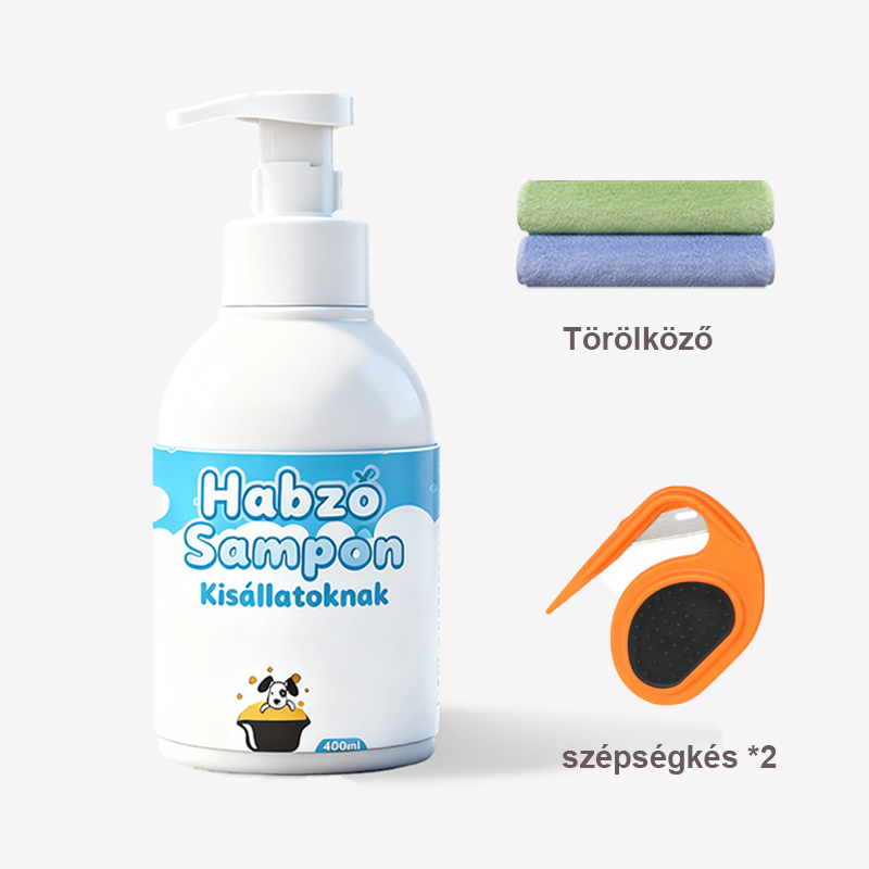 🐱 Gyengéd, Növényi Alapú Dezodoráló Hab Háziállatoknak