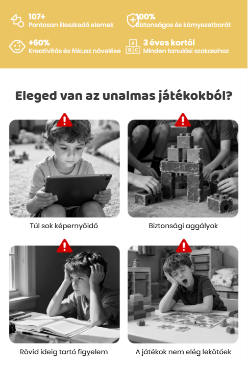 🔥Oktatási fa építőelemek
