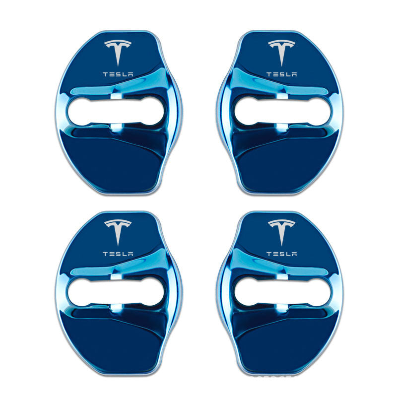 Forró Akció ✨50% Kedvezmény ✨Rozsdamentes Acél Korróziógátló Autó Ajtózár Védőburkolat 🔥4 db 🔥