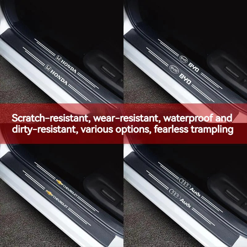 Black Friday ✨50% KEDVEZMÉNY ✨Karbon autó küszöbmatricák✨9 db ✨