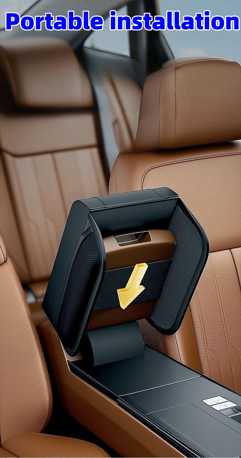 🔥Autós kartámasz huzat, magasító párna (tárolós változat)