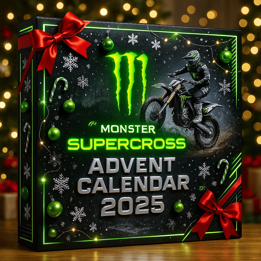 🔥Limitált kiadás, már csak 100 szett maradt! - 🏍️Monster Energy Supercross Adventi Naptár 2025