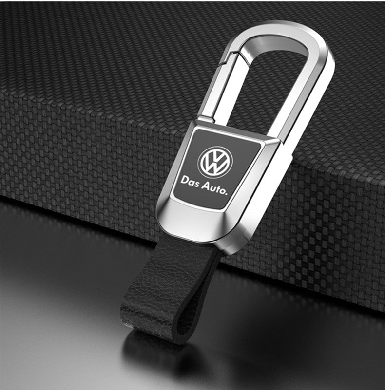 🎉Kiváló minőségű valódi bőr autós kulcstartó