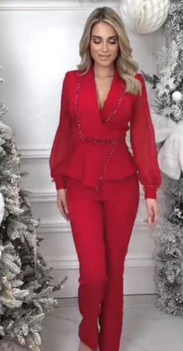 Női hálós, széles szárú nadrág és nadrág szett