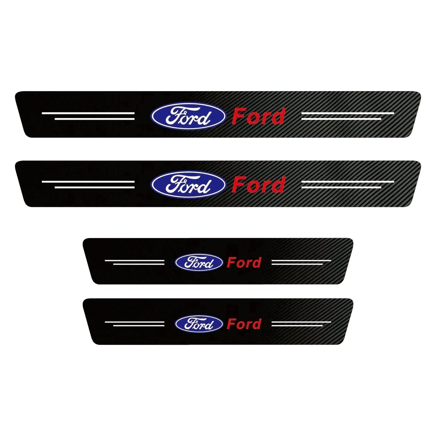 Karbonszálas küszöbvédő (8PCS)