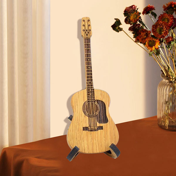 🔥 FORRÓ AKCIÓ 50% KEDVEZMÉNY 💖 Fa Akusztikus Gitár Pengető Doboz 🎁🎸