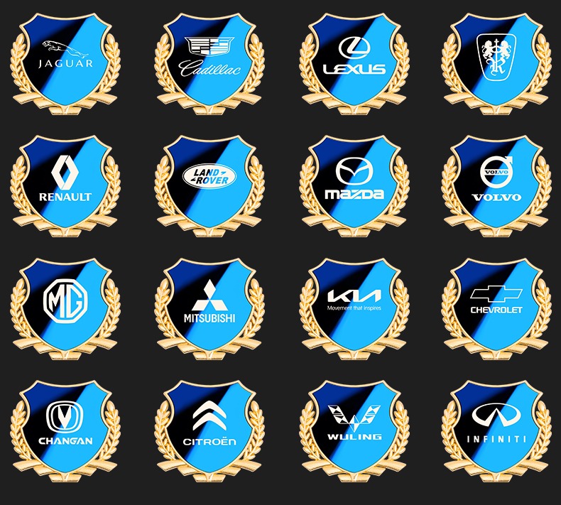 ✨3D autó fém karosszéria matrica✨2 db✨