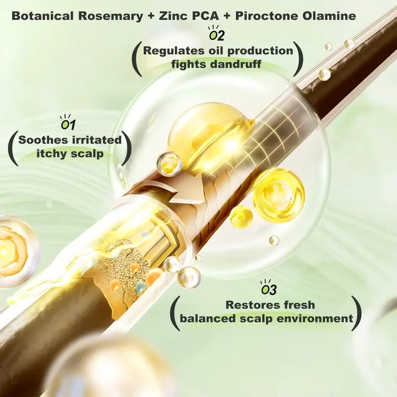 ✨Frissítő hajsampon, amely simaságot és fényt ad a hajnak