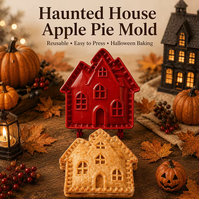 🎃 8 darabos halloweeni mini kézi piteforma-készlet