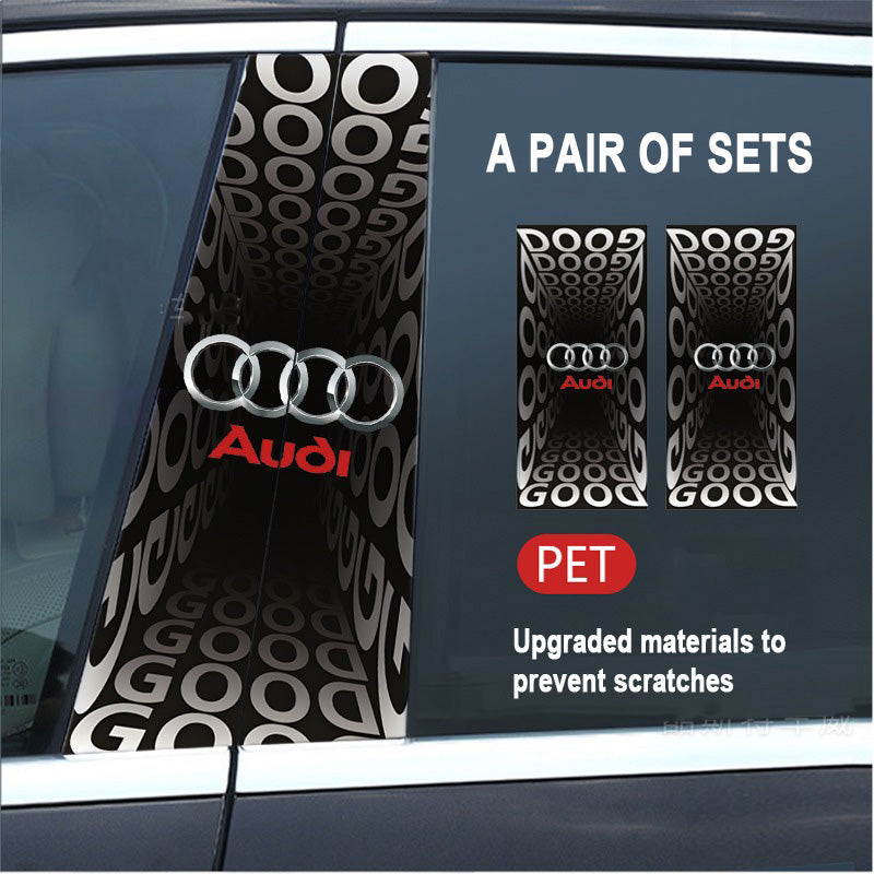 🔥Kiárusítás🔥2025-ös autó kreatív B-oszlop módosító HD védőfólia (2 db)