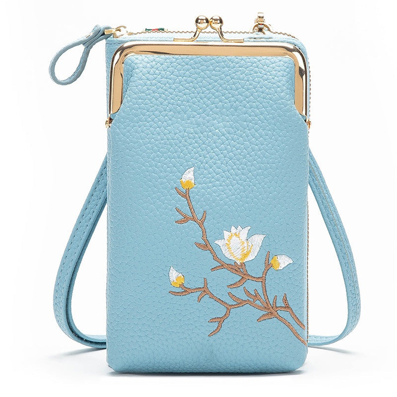 🔥👛Crossbody mobiltelefon pénztárca nőknek🌸