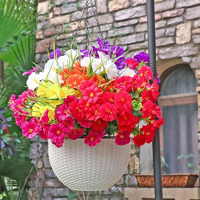 💥A legmagasabb minőségű, továbbfejlesztett anyag 🌸UV-álló és nem fakuló szulák (cserép nélkül)