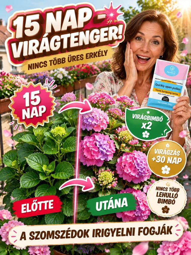 72 órás intenzív gyökereztető és virágzásserkentő por