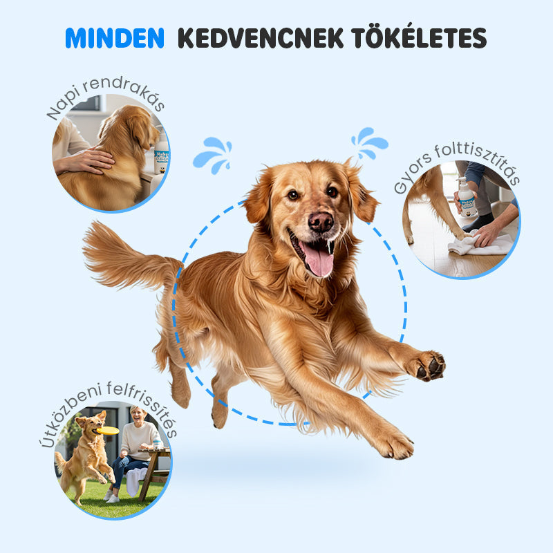 🐱 Gyengéd, Növényi Alapú Dezodoráló Hab Háziállatoknak