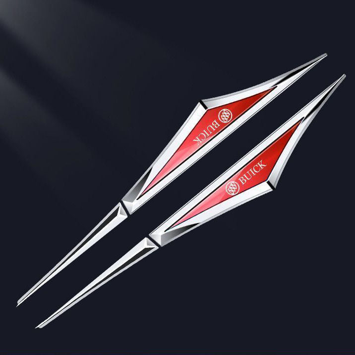 Kreatív horganyzott fém autómatricák✨2 db✨