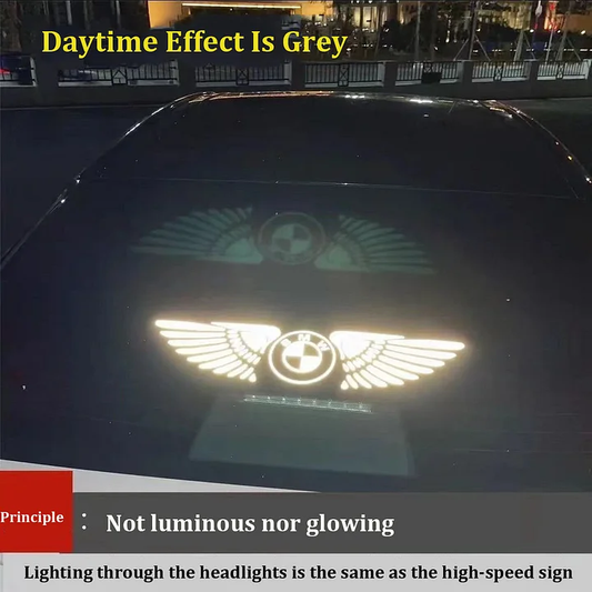 3D angyalszárnyas lézeres autómatrica ✧4 db✧