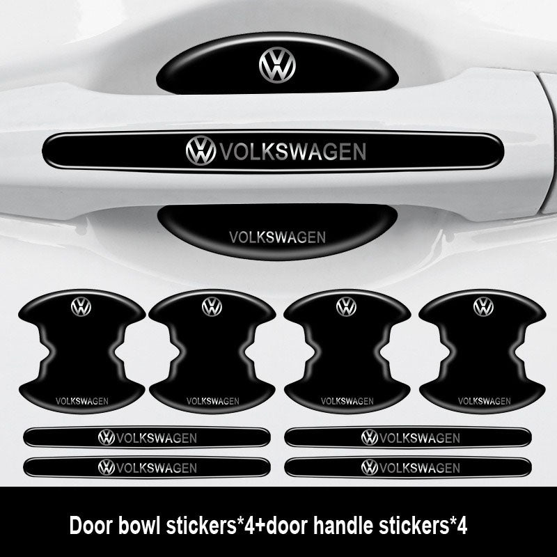 Sűrűsített autóajtó ragasztó logóval ✨8 db✨