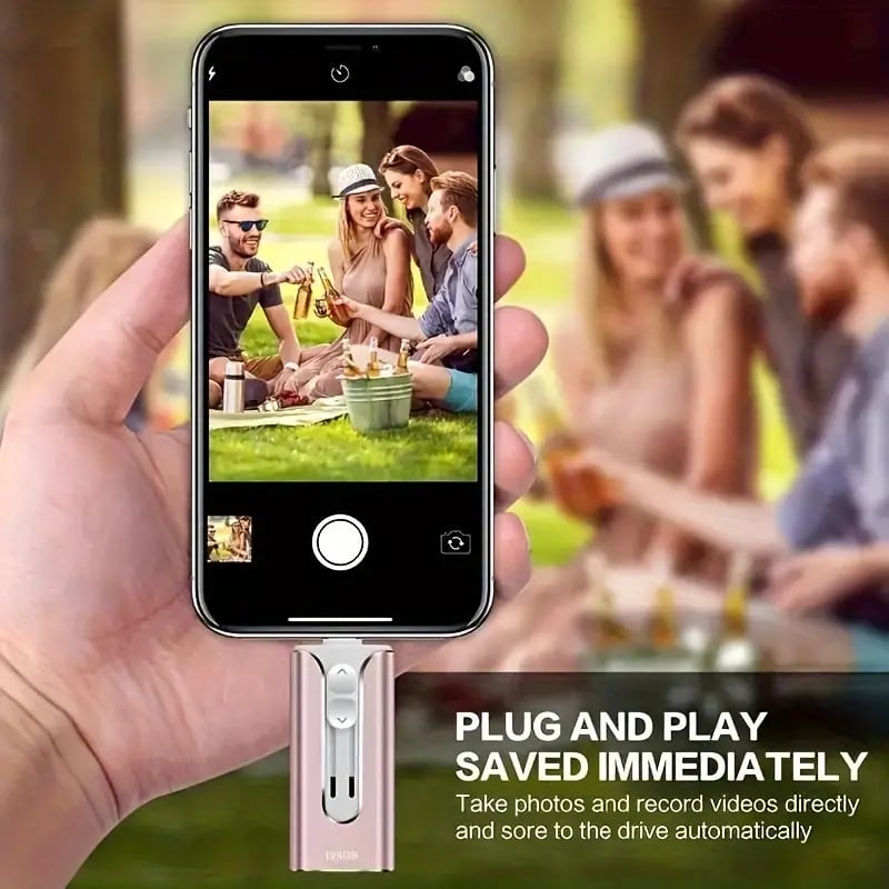 32~256GB Micro USB + 8 tűs + USB 3.0 4 az 1-ben mobiltelefon/számítógép U-lemez