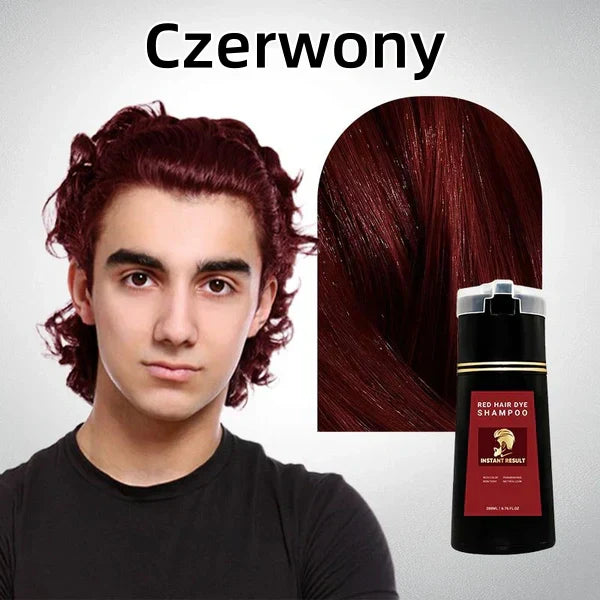 Azonnali színező hatású hajsampon - Szakáll és haj