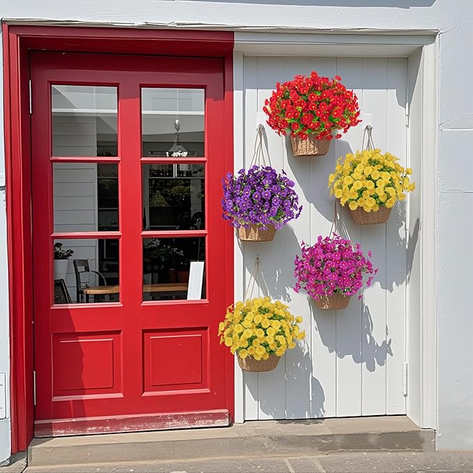 💥A legmagasabb minőségű, továbbfejlesztett anyag 🌸UV-álló és nem fakuló szulák (cserép nélkül)