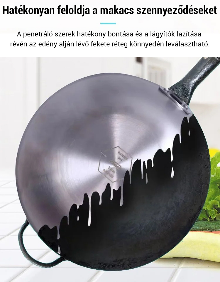 Távolítsa el a fekete gélt a pot aljáról