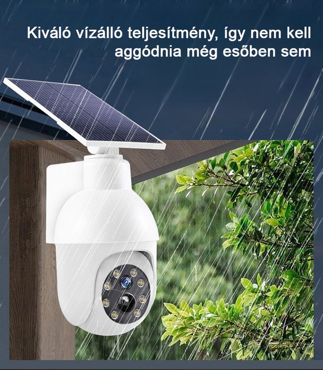 Térfigyelő kamerás utcai lámpák szimulációja