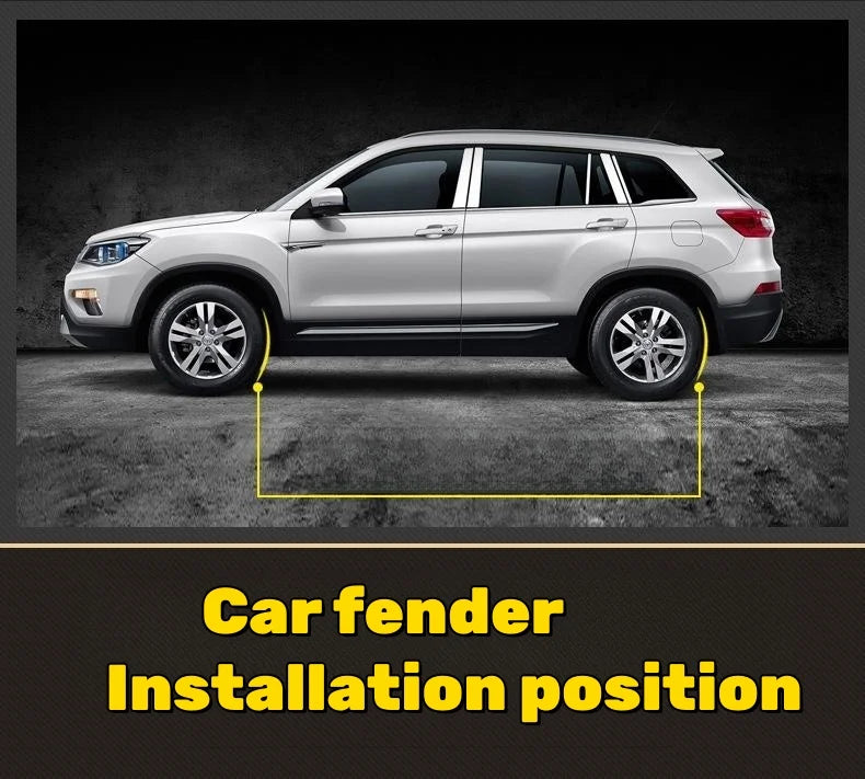 Homokfúvás elleni sárvédők hatékonyan védik autója fényezését (4 darab)