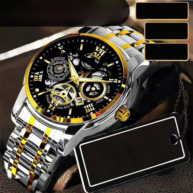 Férfi mechanikus óra automata óraművel