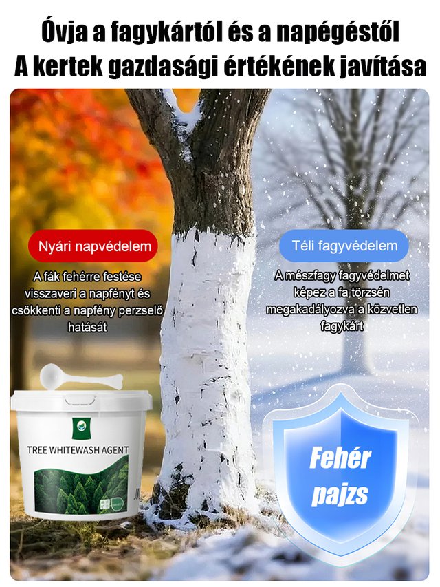 【Rovarirtó, fagyvédő és hidegvédő】Fakéreg fehérítő szer