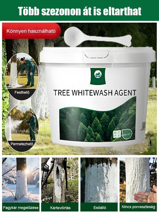 【Rovarirtó, fagyvédő és hidegvédő】Fakéreg fehérítő szer