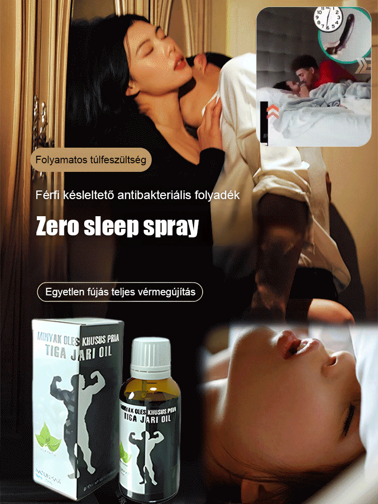 [Egy csepp kemény] férfi késleltetett testápolási illóolaj