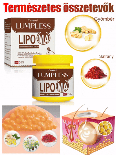 【Egy kenet és nem újul ki】Hét nap alatt eltünteti a lipómákat kenőcs