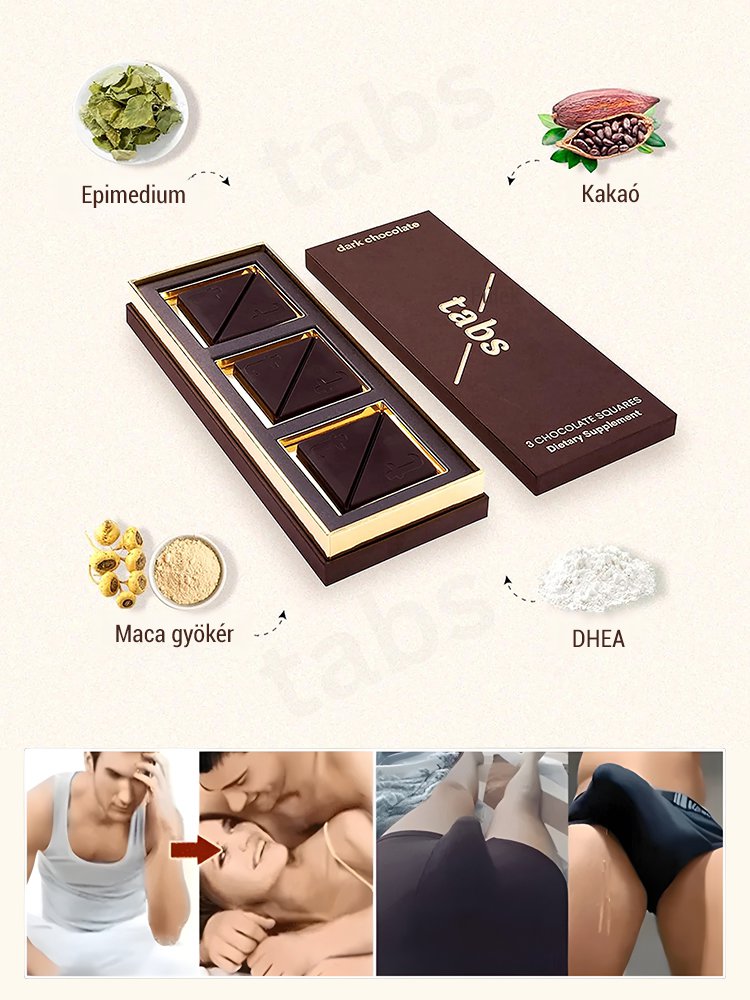 【Vitalitás fokozó】Étcsokoládé-kiegészítő