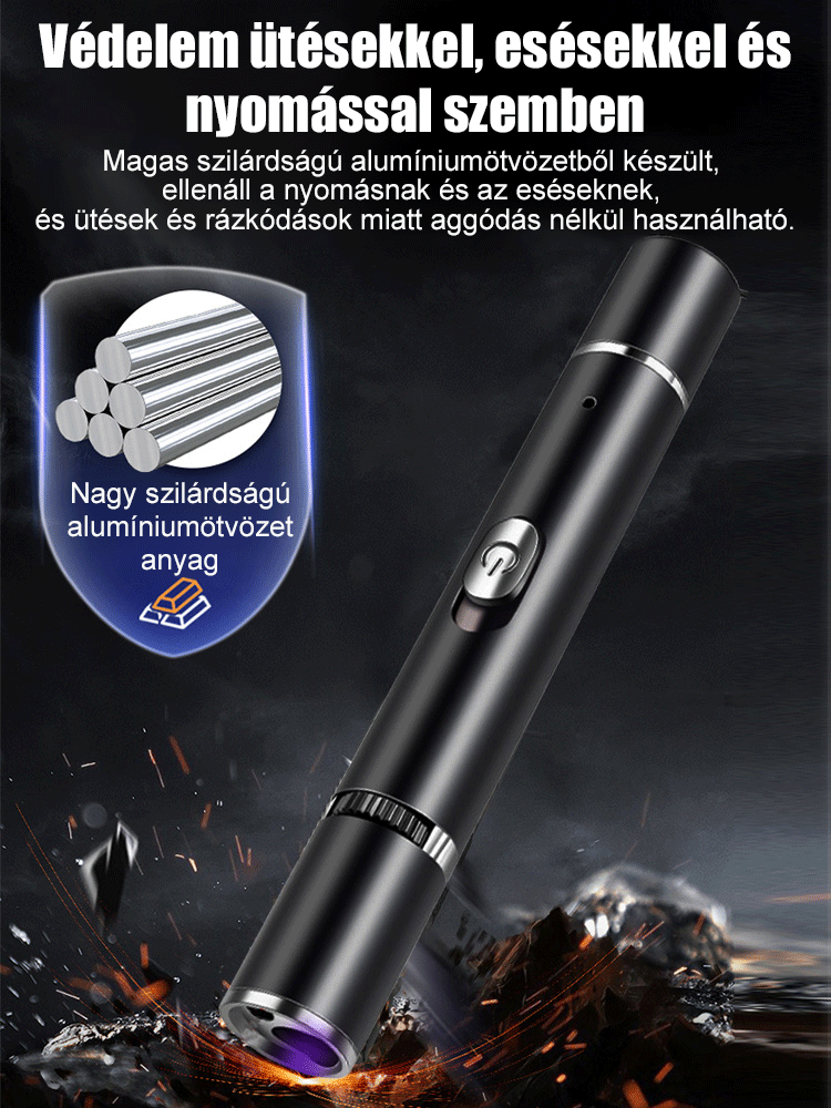 Nagy teljesítményű lézer toll