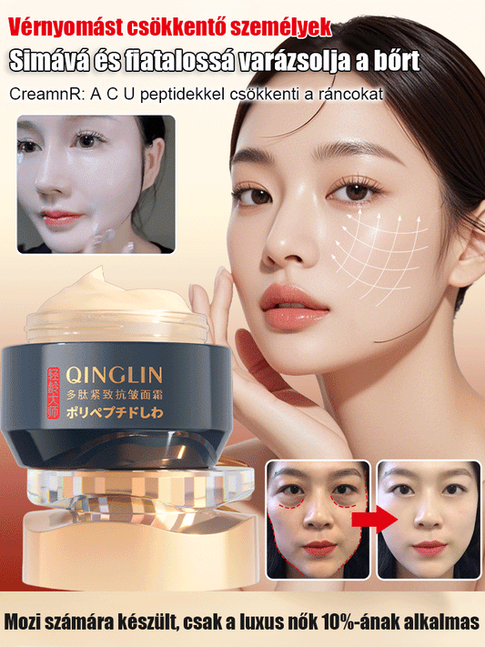Öregedésgátló polipeptid ránctalanító arckrém