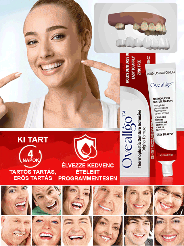 ORALHOE műfogsorragasztó